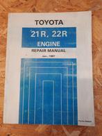Werkplaatsboek Toyota 21R 22R motor o.a Landcruiser Celica, Ophalen of Verzenden