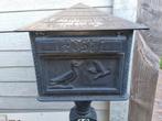Vintage Brievenbus met Vogelmotief, Tuin en Terras, Brievenbussen, Ophalen, Gebruikt, IJzer, Staande brievenbus