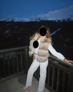 Bontjas | Vossenbont | Echt Bont | Bont Gilet, Ophalen of Verzenden, Zo goed als nieuw, Maat 38/40 (M), Bruin