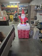 Kerst opblaas kerstman, Ophalen