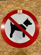 Verboden voor honden - Verbodsbord P021 - Ø600mm, Ophalen of Verzenden, Nieuw