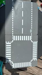 2 lego grondplaten auto rij baan, Ophalen of Verzenden, Zo goed als nieuw