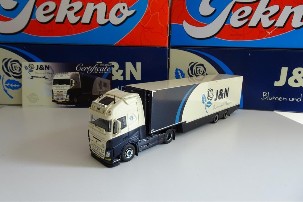 J&N Blumen & Pflanzen Volvo - Tekno, Ophalen of Verzenden, Nieuw, Bus of Vrachtwagen, Tekno