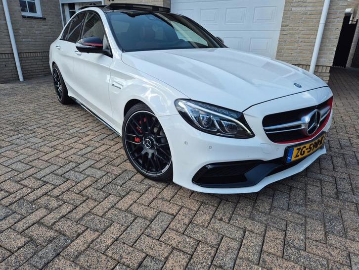 Mercedes c63s AMG v8, Auto's, Mercedes-Benz, Particulier, C-Klasse, 360° camera, ABS, Achteruitrijcamera, Adaptieve lichten, Adaptive Cruise Control
