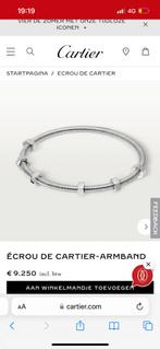 Cartier Ecrou model Armband unisex, Ophalen of Verzenden, Zo goed als nieuw
