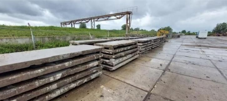 Betonplaten 120x300x12cm kavelpad betonplaat gebruikt, Tuin en Terras, Tegels en Klinkers, Overige typen, Beton, Verzenden