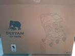Deryan XP TWIN Duobuggy - Nieuw in doos!, Ophalen, Nieuw, Overige merken, Verstelbare rugleuning