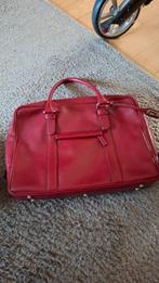 Lederen tas nooit gebruikt, Ophalen, Nieuw, Rood, Leer