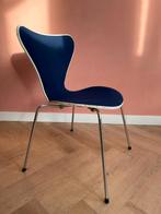 Fritz Hansen Stoel - Design Klassieker, Ophalen, Gebruikt, Stof, Blauw