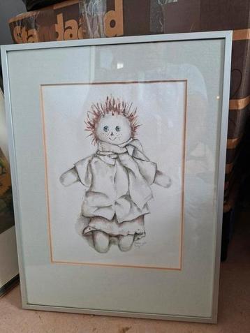 Kunst schilderij tekening pop limted edition bretha 81 beschikbaar voor biedingen