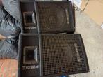 Zware twee way speakers, Audio, Tv en Foto, Luidsprekers, Ophalen of Verzenden, Gebruikt, Front, Rear of Stereo speakers