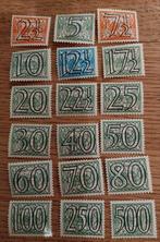 F42. Guilloche- of Traliezegels, ongebruikt., Ophalen of Verzenden