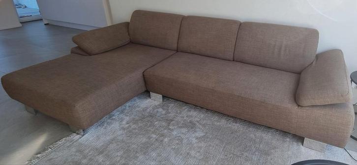 Bank  Goossens, Huis en Inrichting, Banken | Bankstellen, Zo goed als nieuw, Vierpersoons of meer, Ophalen of Verzenden