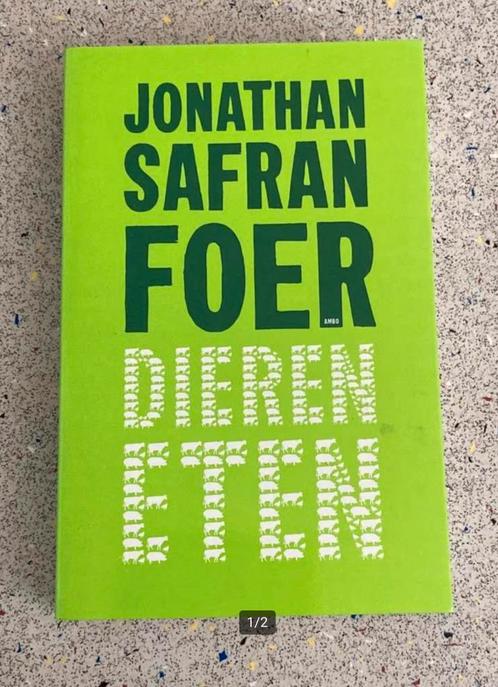 Dieren eten door Jonathan Safran Foer, Boeken, Romans, Zo goed als nieuw, Amerika, Verzenden