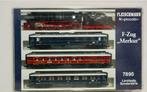 Fleischmann N 7895 Zug-Set F-Zug Merkur., Gelijkstroom, Verzenden, Fleischmann, Wagon