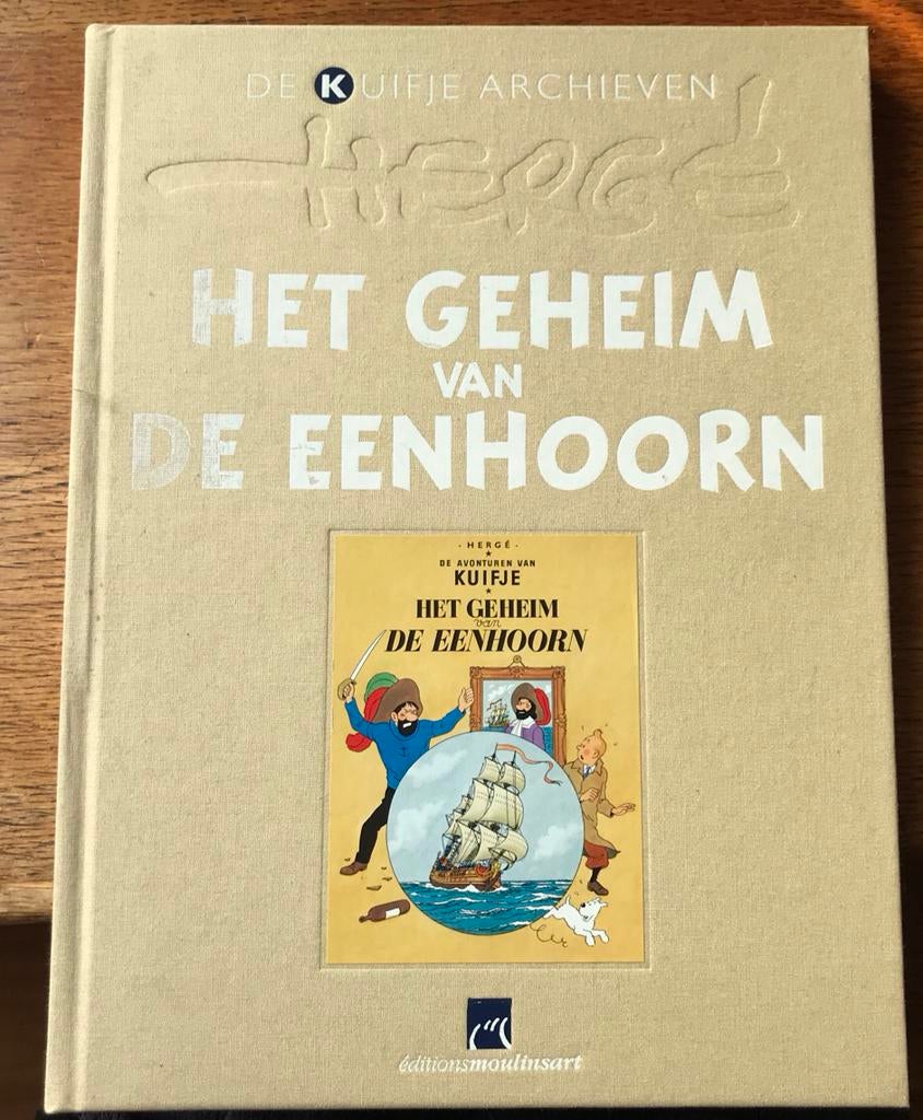 De kuifje archieven, het geheim van de eenhoorn, Eén stripboek, Ophalen of Verzenden, Gelezen