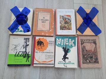 Diverse oude boeken W.G. van de Hulst schoolboeken  beschikbaar voor biedingen