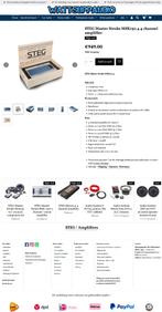 STEG Master Stroke MSK130.4 4 kanaals high end versterker, Auto diversen, Hifi-Focus, Aalsmeerderweg 173 1432 CL, Aalsmeer, Nieuw