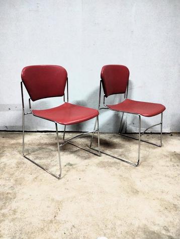 4x Design Stoel vergaderstoel kantinestoel Perry chair VS257 beschikbaar voor biedingen