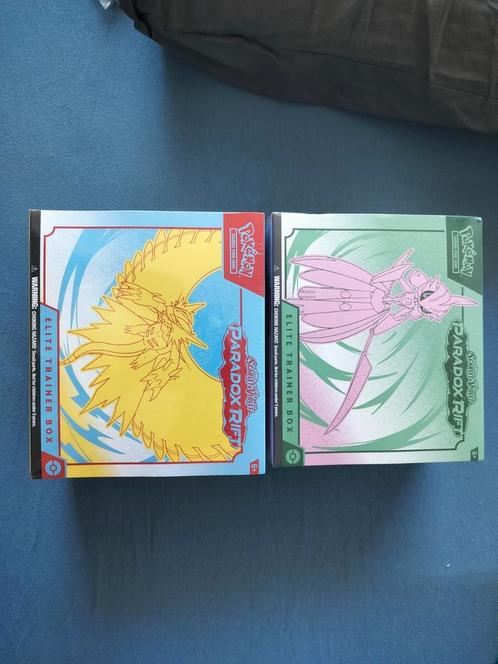Pokémon Paradox Rift ETB Sealed Set (Iron & roaring), Hobby en Vrije tijd, Verzamelkaartspellen | Pokémon, Nieuw, Foil, Ophalen of Verzenden