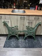 Gietijzeren zijkanten van bank, Tuin en Terras, Tuinbanken, Ophalen, Gebruikt, Metaal