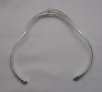 Zilveren Massieve modernist spang /collier Mexico nr.1192, Sieraden, Tassen en Uiterlijk, Kettingen, Verzenden, Zo goed als nieuw