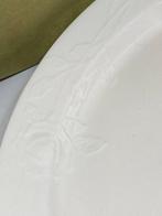 Ovale witte schalen witte roos (100222), Ophalen of Verzenden, Overige stijlen, Porselein, Schaal of Schalen