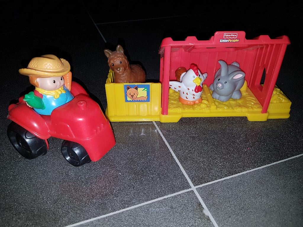 Little people boerderij (2), Kinderen en Baby's, Speelgoed | Fisher-Price, Ophalen of Verzenden, Zo goed als nieuw, Speelset