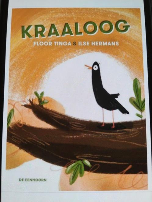 Floor Tinga - Kraaloog, Boeken, Kinderboeken | Jeugd | onder 10 jaar, Zo goed als nieuw, Ophalen of Verzenden