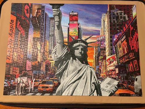 Legpuzzel New York, jumbo 1000 stukjes, Hobby en Vrije tijd, Denksport en Puzzels, Gebruikt, Legpuzzel, 500 t/m 1500 stukjes, Ophalen of Verzenden
