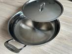 Scanpan 4,7 l/32 cm sauteerpan met deksel - Fusion 5, Keramische plaat, Koekenpan of Braadpan, Ophalen of Verzenden, Zo goed als nieuw