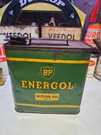 Vintage BP Energol Olieblik - 5 Liter, Verzamelen, Blikken, Ophalen of Verzenden, Gebruikt, Overige