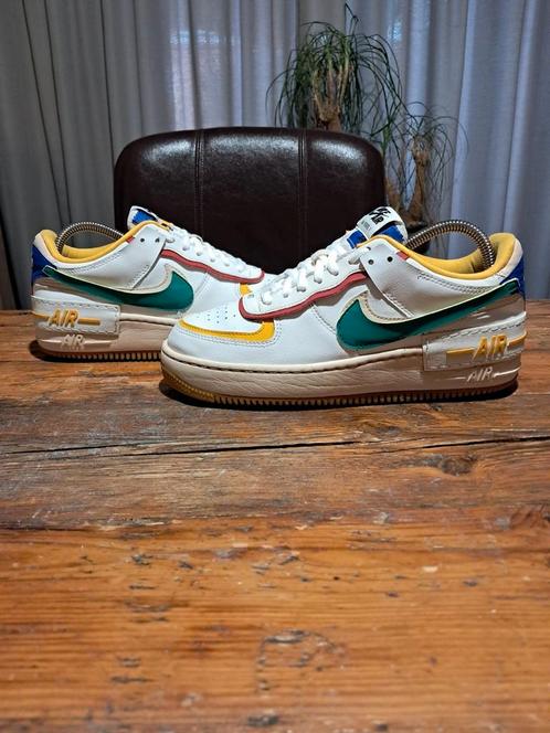 Nike Air Force 1 Shadow 'Multicolor' Size 38,5, Kleding | Dames, Schoenen, Gedragen, Sneakers of Gympen, Wit, Ophalen of Verzenden