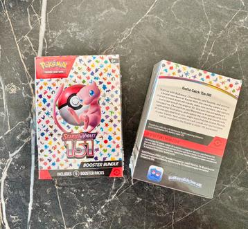 Pokemon TCG Scarlet & Violet 151 Booster Bundel beschikbaar voor biedingen