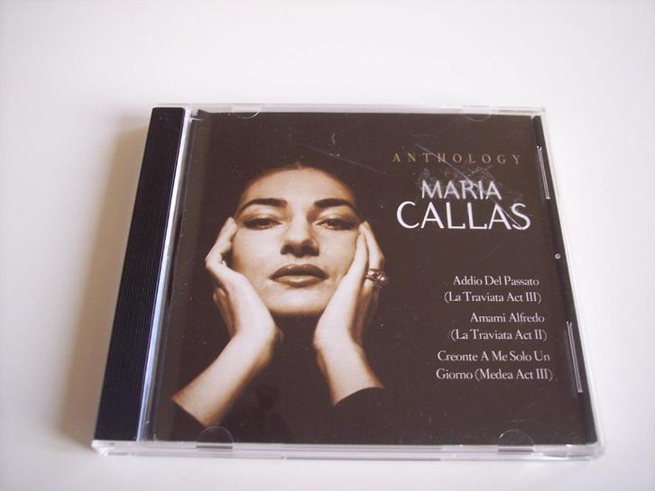 Maria Callas - Anthology, Cd's en Dvd's, Cd's | Klassiek, Zo goed als nieuw, Opera of Operette, Classicisme, Ophalen of Verzenden