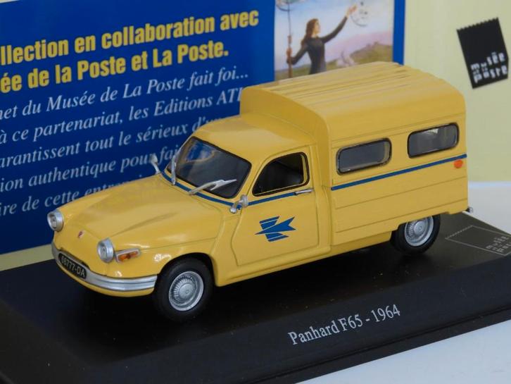 28192: Panhard F65 - La Poste - 1964 - Atlas 1:43, Hobby en Vrije tijd, Modelauto's | 1:43, Nieuw, Auto, Overige merken, Ophalen of Verzenden