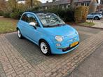 Fiat 500C 0.9 85pk Turbo Twinair 2012 Blauw 93000km, Auto's, Fiat, Cabriolet, Origineel Nederlands, Handgeschakeld, Particulier