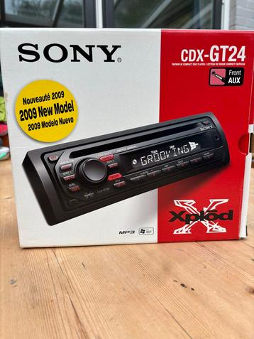Nieuwe Sony Autoradio CDX-GT24 beschikbaar voor biedingen