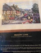 BORDUURPAKKET DIMENSIONS GOLD MEMORY LANE, Hobby en Vrije tijd, Borduren en Borduurmachines, Verzenden, Nieuw, Handborduren, Borduurpakket