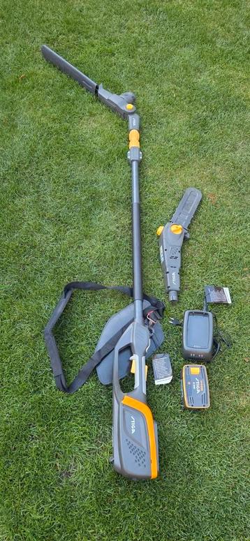 
(NIEUW) Stiga telescopische heggenschaar + kettingzaag beschikbaar voor biedingen
