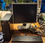 Computer met monitor en keyboard, Computers en Software, Desktop Pc's, Ophalen, Gebruikt, Met monitor, 8 GB