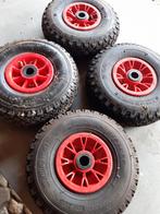 4 wielen 25cm doorsnee als nieuw, Doe-het-zelf en Verbouw, Transportwagens, Ophalen, Zo goed als nieuw, Steekwagen