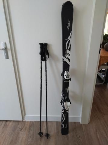 Fischer Exhale dames ski's 150cm + stokken beschikbaar voor biedingen