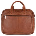 Presly&Sun - Colin - Leren Laptoptas 15'' KL-Tan, Computers en Software, Laptoptassen, Ophalen of Verzenden, 15 inch, Nieuw, Aktetas