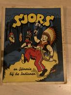 Sjors en Sjimmie bij de indianen, Gelezen, Eén stripboek, Ophalen of Verzenden, Frans Piët