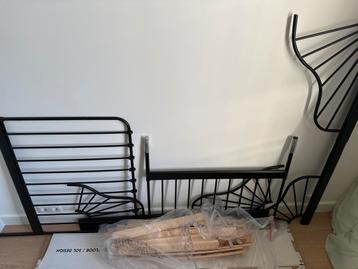 IKEA MINNEN Uitschuifbaar Bedframe Zwart - afbeelding 2