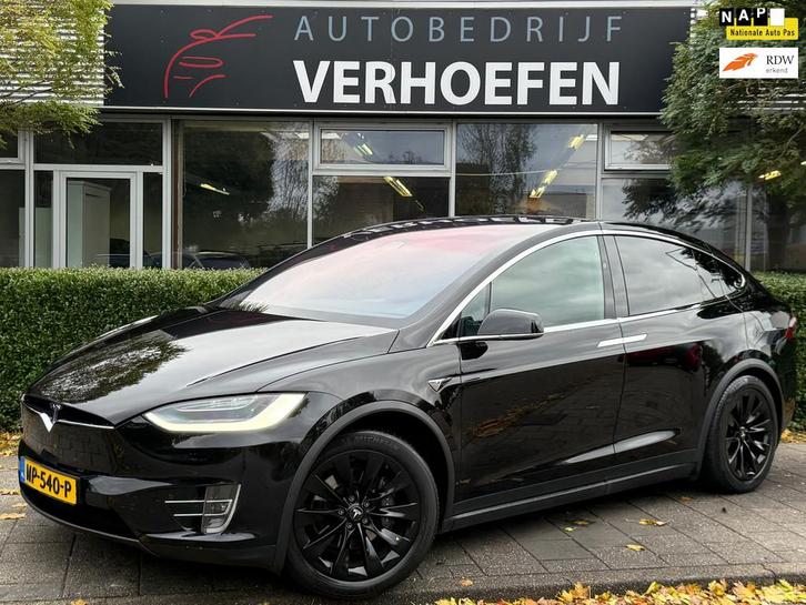 Tesla Model X 90D Base - STOEL / STUUR VERW - AUTOPILOT - PA, Auto's, Tesla, Bedrijf, Te koop, Model X, 360° camera, 4x4, ABS