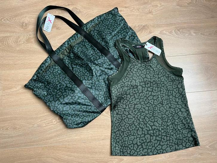 Nieuw Hunkemöller HKMX sport singlet M + tote bag sporttas, Kleding | Dames, Sportkleding, Nieuw, Maat 38/40 (M), Groen, Ophalen of Verzenden