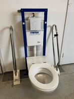 Invalide toilet set weinig gebruikt compleet, Ophalen of Verzenden, Zo goed als nieuw, Toilet