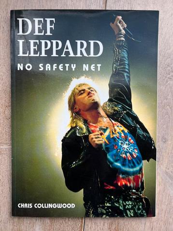 Boek rockband Def Leppard “No Safety Net” Chris Collingwood beschikbaar voor biedingen